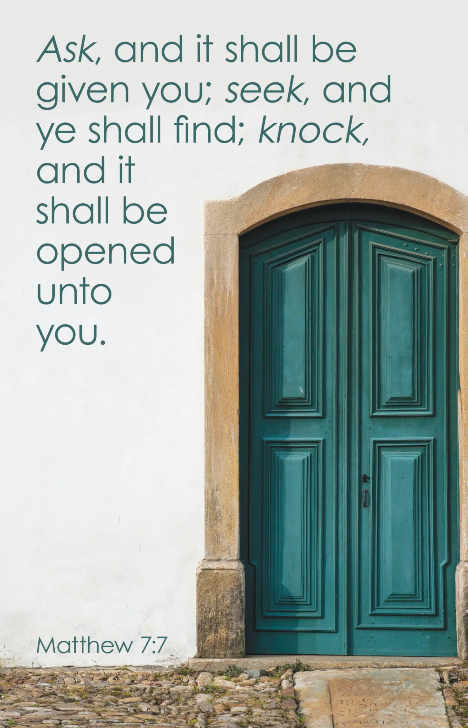 Broadman Worship Bulletin: Ask (Matthew 7:7), 100 Pack