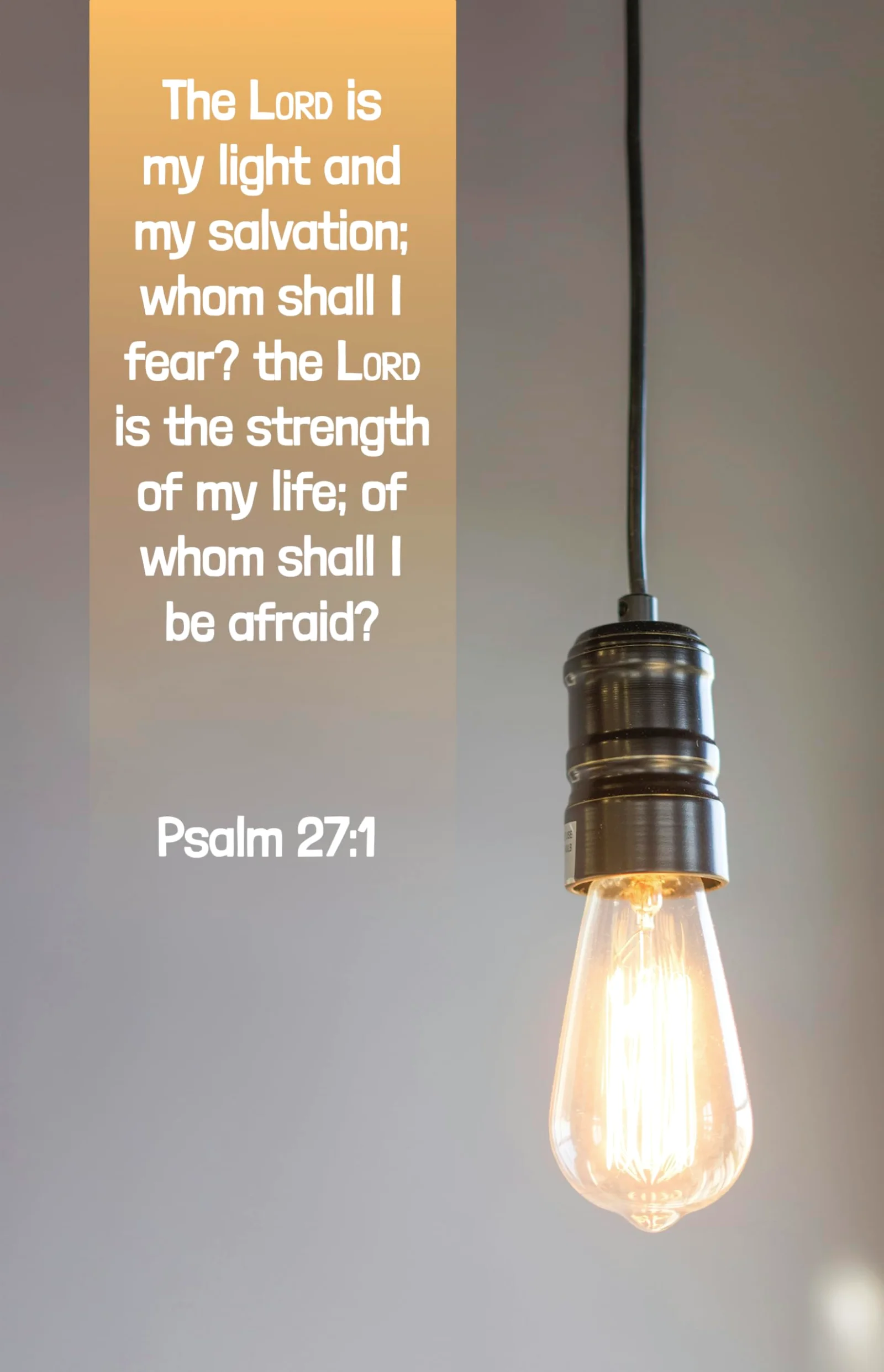 Broadman Worship Bulletin: Light (Psalm 27:1), 100 Pack