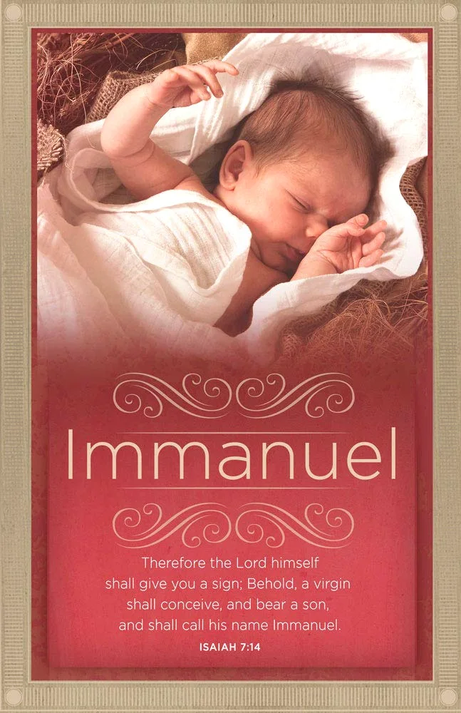 Broadman Christmas Bulletin: Immanuel, 100 Pack