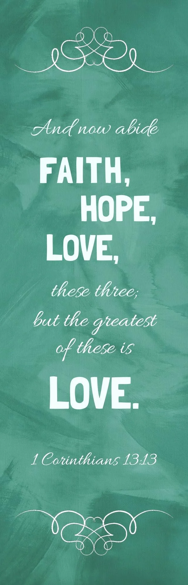 Broadman Faith, Hope, Love Bookmarks, 25 Pack