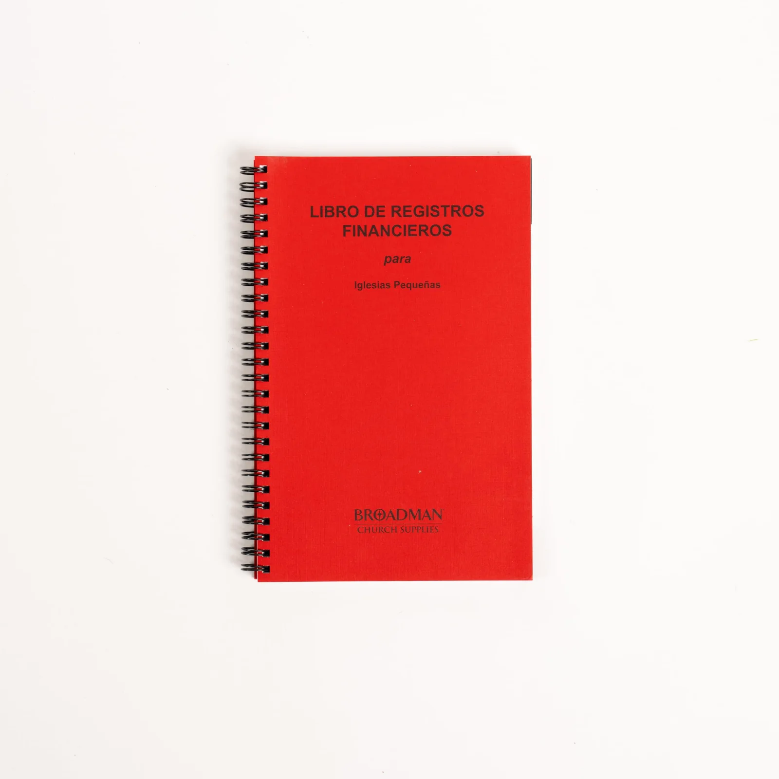 Broadman Libro de Registros Financieros, Finance Record Book for Small Churches, Spanish