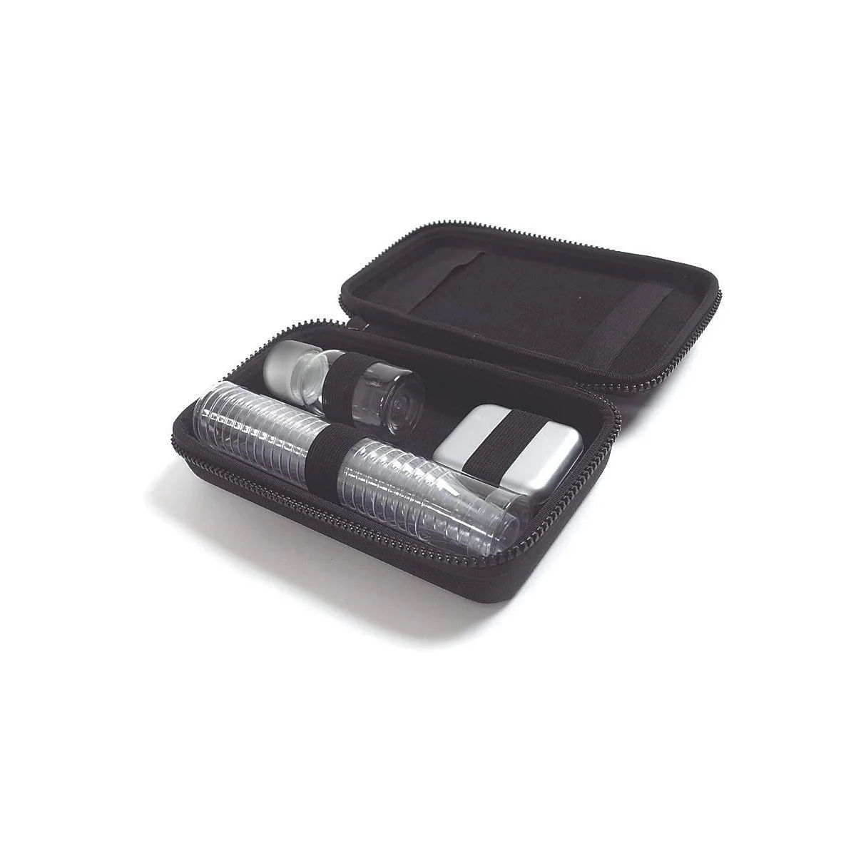 Broadman Portable Communion Set, Traveler, Black, 25 Cups